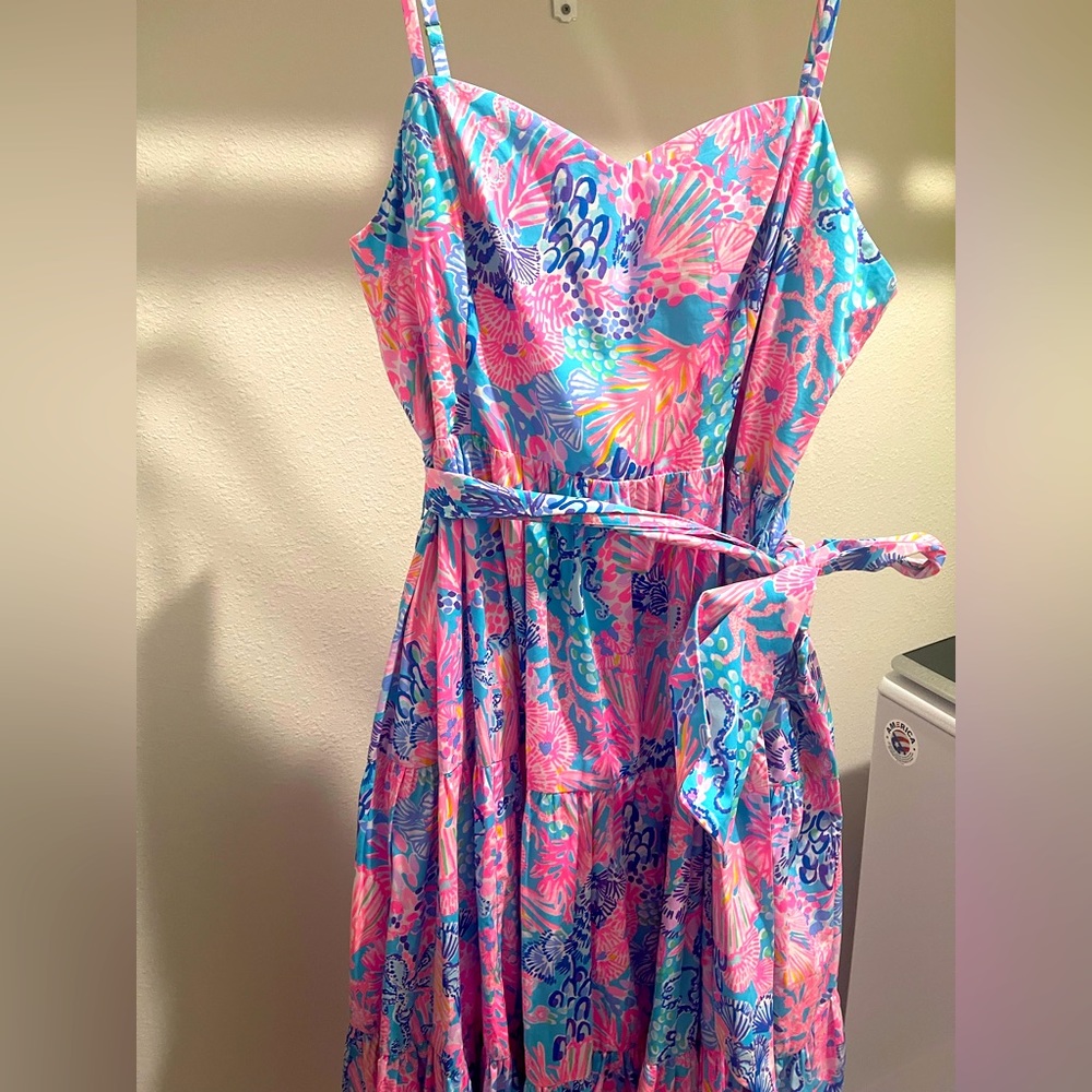 Lilly Pulitzer Edith Midi Dress.